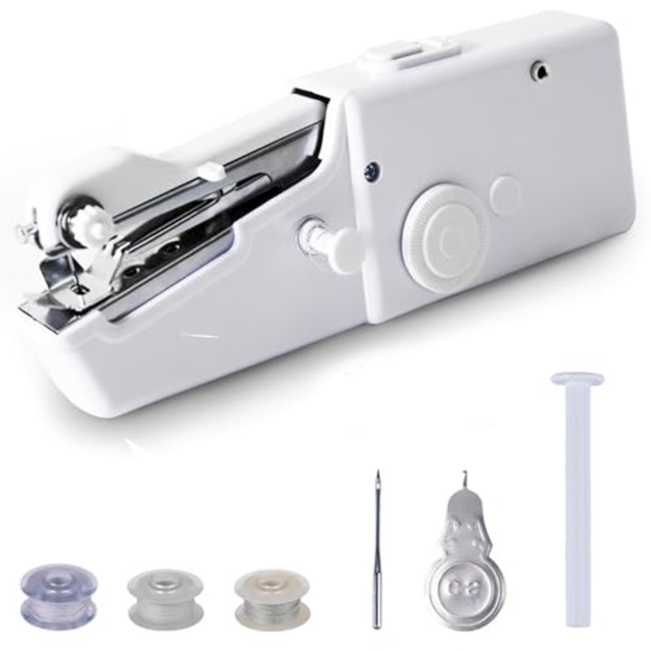 Handheld Sewing Machine, Sewing Machine for Beginners, Battery and USB  Operated Mini Sewing Machines, Easy to Operate Portable Sewing Machine for  Beginners(White)